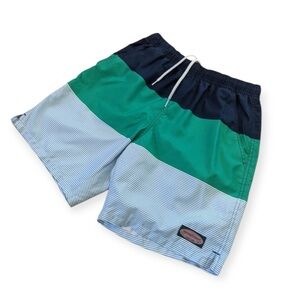 Vineyard Vines Kids Stripe Chappy Trunks